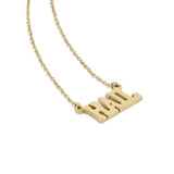University of Michigan Necklace 'Hail'