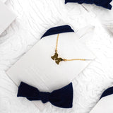 Michigan Wolverines Necklace Block M