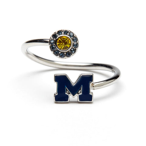 Michigan Wolverines Adjustable Ring