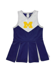 Michigan Wolverines Toddler Girls' Cheer Dress