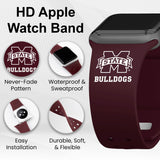 Mississippi State Bulldogs HD Apple Watch Band