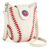 MLB Chicago Cubs Team Baseball Stitch Crossbody