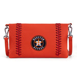 MLB Houston Astros Team Bi-Fold Clutch/Crossbody