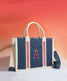 MLB Atlanta Braves Team Whipstitch Tote/Crossbody