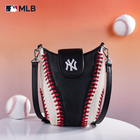 MLB New York Yankees Team Baseball Stitch Crossbody