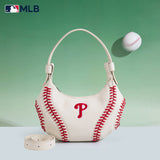 MLB Philadelphia Phillies Team Whipstitch Hobo Bag/Shoulder Bag