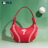 MLB Philadelphia Phillies Team Whipstitch Hobo Bag/Shoulder Bag