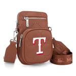 MLB Texas Rangers Team Shoulder Bag/ Crossbody Bag