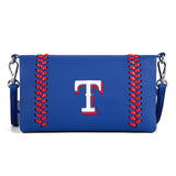 MLB Texas Rangers Team Bi-Fold Clutch/Crossbody