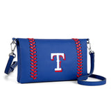 MLB Texas Rangers Team Bi-Fold Clutch/Crossbody