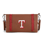 MLB Texas Rangers Team Bi-Fold Clutch/Crossbody
