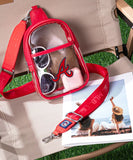 MLB Atlanta Braves Clear Sling Stadium Bag