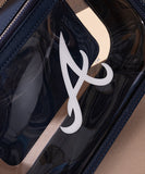 MLB Atlanta Braves Clear Crossbody Bag