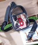 MLB Boston Red Sox Clear Sling Stadium Bag
