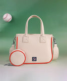 MLB Detroit Tigers Team Tote with Baseball Coin Pouch