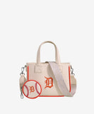 MLB Detroit Tigers Team Tote with Baseball Coin Pouch