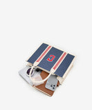 MLB Cleveland Guardians Tote Bag with Baseball Stitch