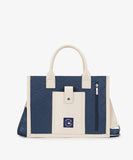 MLB Cleveland Guardians Tote Bag with Baseball Stitch