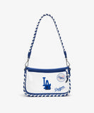 MLB Los Angeles Dodgers Clear Bag with Baseball Stitch
