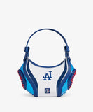 MLB Los Angeles Dodgers Clear Stitch Hobo - Curveball