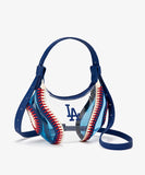 MLB Los Angeles Dodgers Clear Stitch Hobo - Curveball