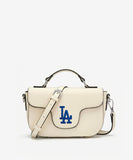MLB Los Angeles Dodgers Flap Crossbody Bag with Top Handle
