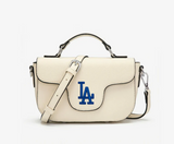 MLB Los Angeles Dodgers Flap Crossbody Bag with Top Handle