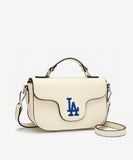 MLB Los Angeles Dodgers Flap Crossbody Bag with Top Handle