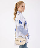 MLB Los Angeles Dodgers Flap Crossbody Bag with Top Handle