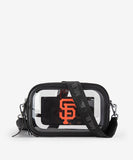 MLB San Francisco Giants Clear Crossbody Bag
