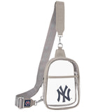 MLB New York Yankees Clear Mini Sling Stadium Bag