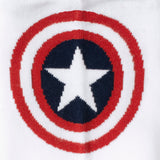 Marvel Captain America White Ankle Gift Set