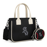 MLB Chicago White Sox Team Tote/Crossbody with Baseball Coin Pouch