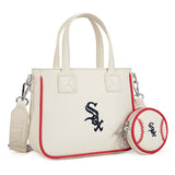 MLB Chicago White Sox Team Tote/Crossbody with Baseball Coin Pouch