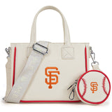 San Francisco Giants Team Tote/Crossbody with Baseball Coin Pouch