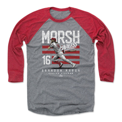 Brandon Marsh Philadelphia Marsh Madness Stripes WHT