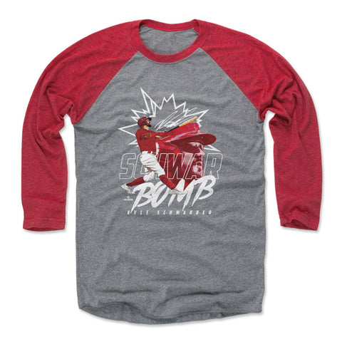 Kyle Schwarber Philadelphia Dual Schwar Bomb WHT