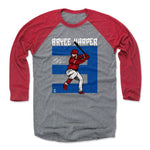 Bryce Harper Number B WHT