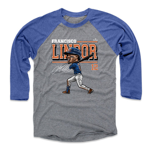 Francisco Lindor Cartoon WHT