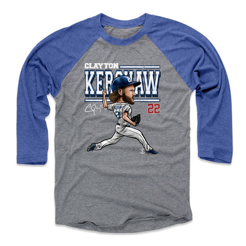 Clayton Kershaw Cartoon WHT