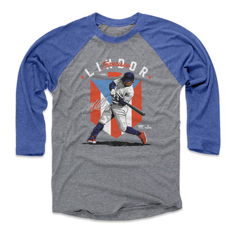 Francisco Lindor New York M Country Flag WHT