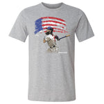 Brandon Marsh Philadelphia American Flag Swing WHT