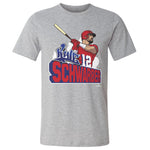 Kyle Schwarber Philadelphia Graffiti WHT