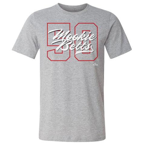 Mookie Betts Los Angeles D Number Script WHT