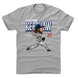 Clayton Kershaw Cartoon WHT