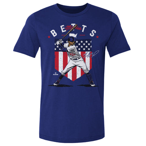 Mookie Betts Los Angeles D Country Flag WHT