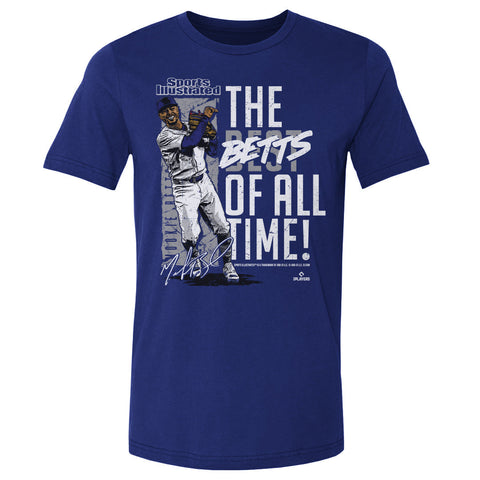 Mookie Betts Sports Illustrated & Los Angeles D Betts Of All Time WHT