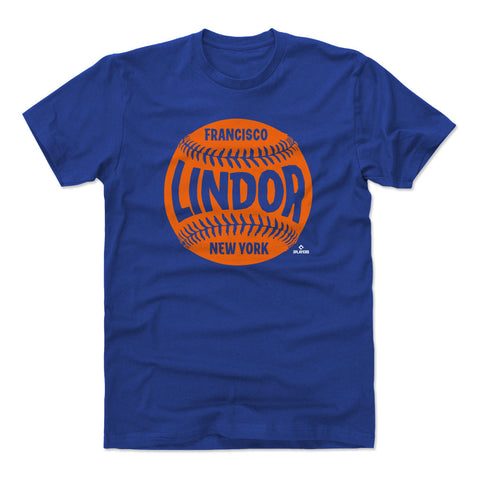 Francisco Lindor New York M Baseball WHT