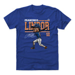 Francisco Lindor Cartoon WHT