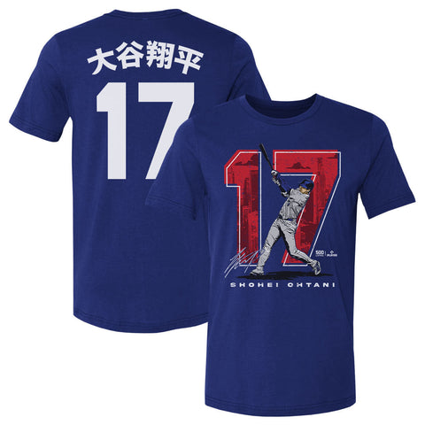 Shohei Ohtani Los Angeles D Japanese Name Number F&B WHT